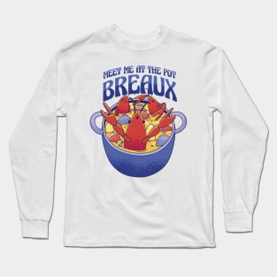 Crawfish Pot P R t shirt Long Sleeve T-Shirt